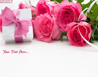 Gift And Flowers For You quote pictures