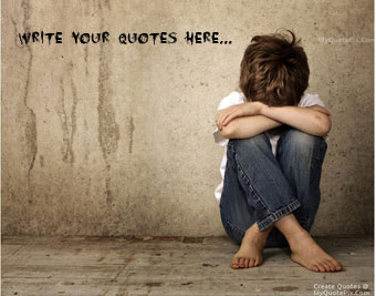 Little Boy Crying quote pictures